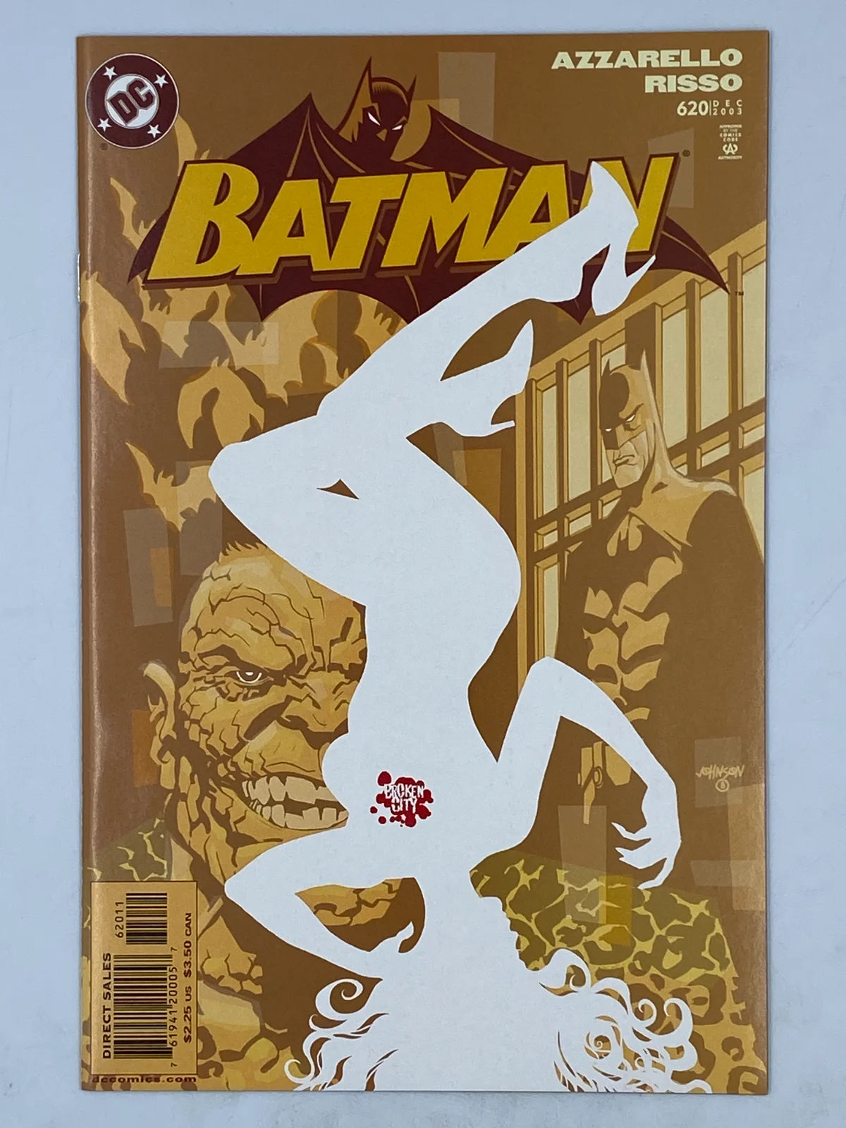 Batman #620 (December 2003) from DC Comics. featuring the first part of the "Broken City"