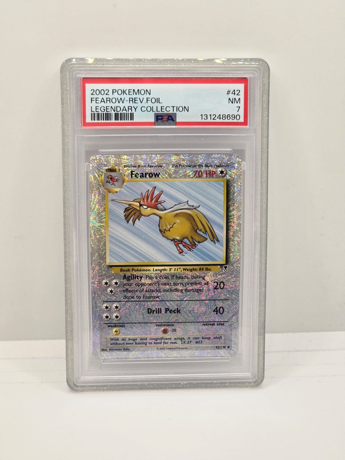 Fearow 42 · Normal (Legendary Collection Rev Foil) — PSA 7