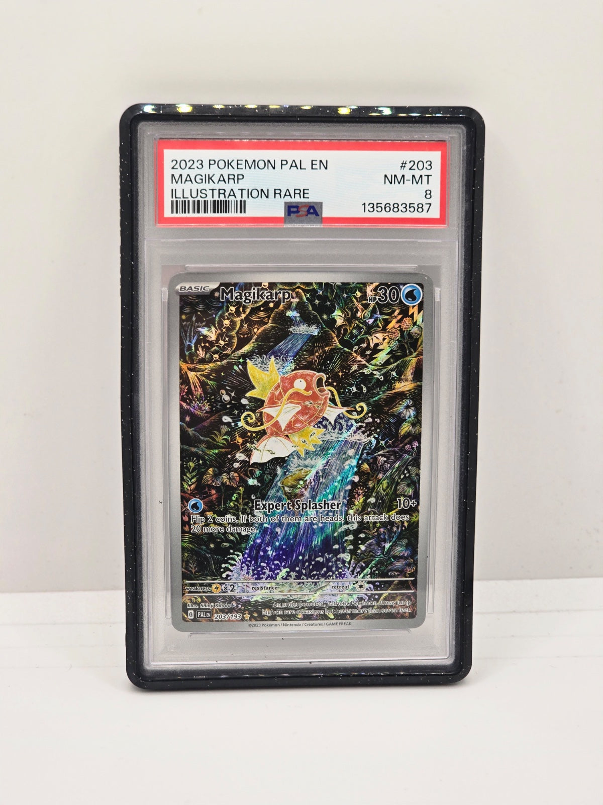Magikarp 203/193 (Paldea Evolved) — PSA 8
