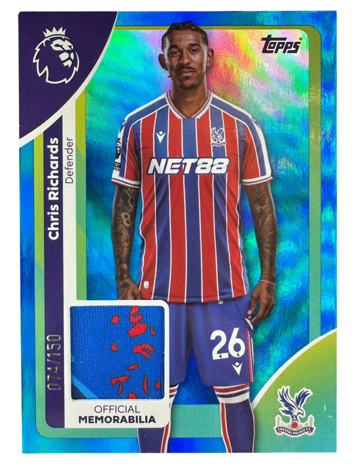 Richards - PATCH - 74/150 - Crystal Palace