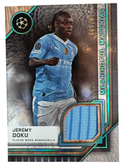 Doku - Player Worn Patch - 114/199 - Man City
