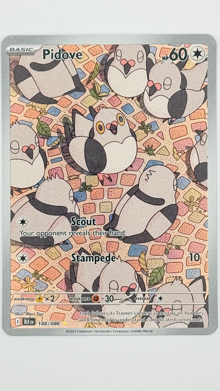 Pidove 148/086 (Black Bolt)