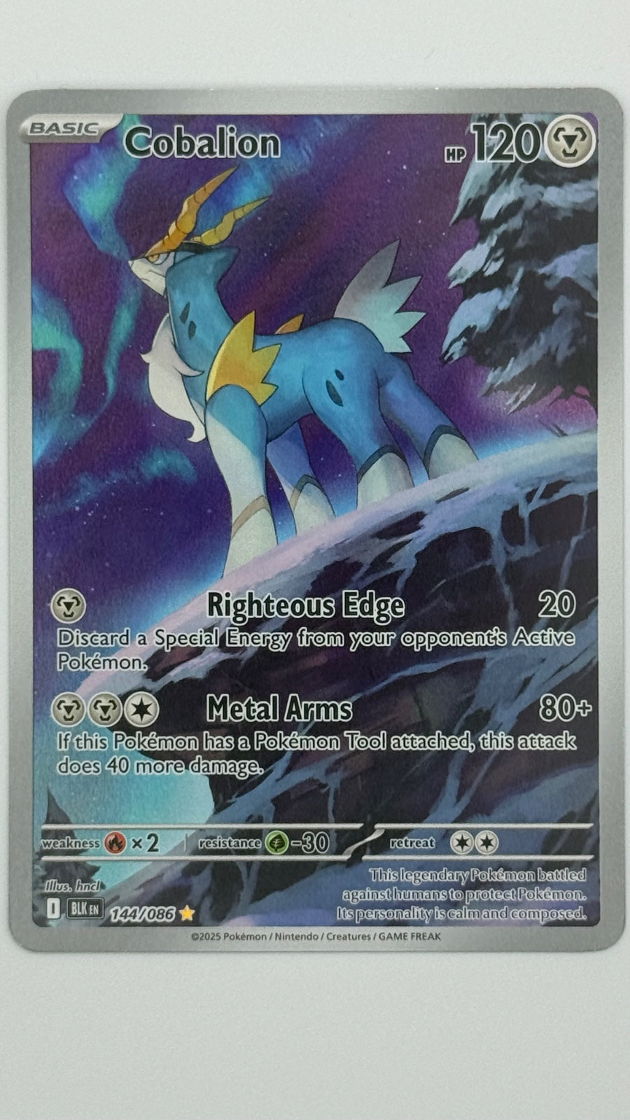 Cobalion 144/086 (Black Bolt)