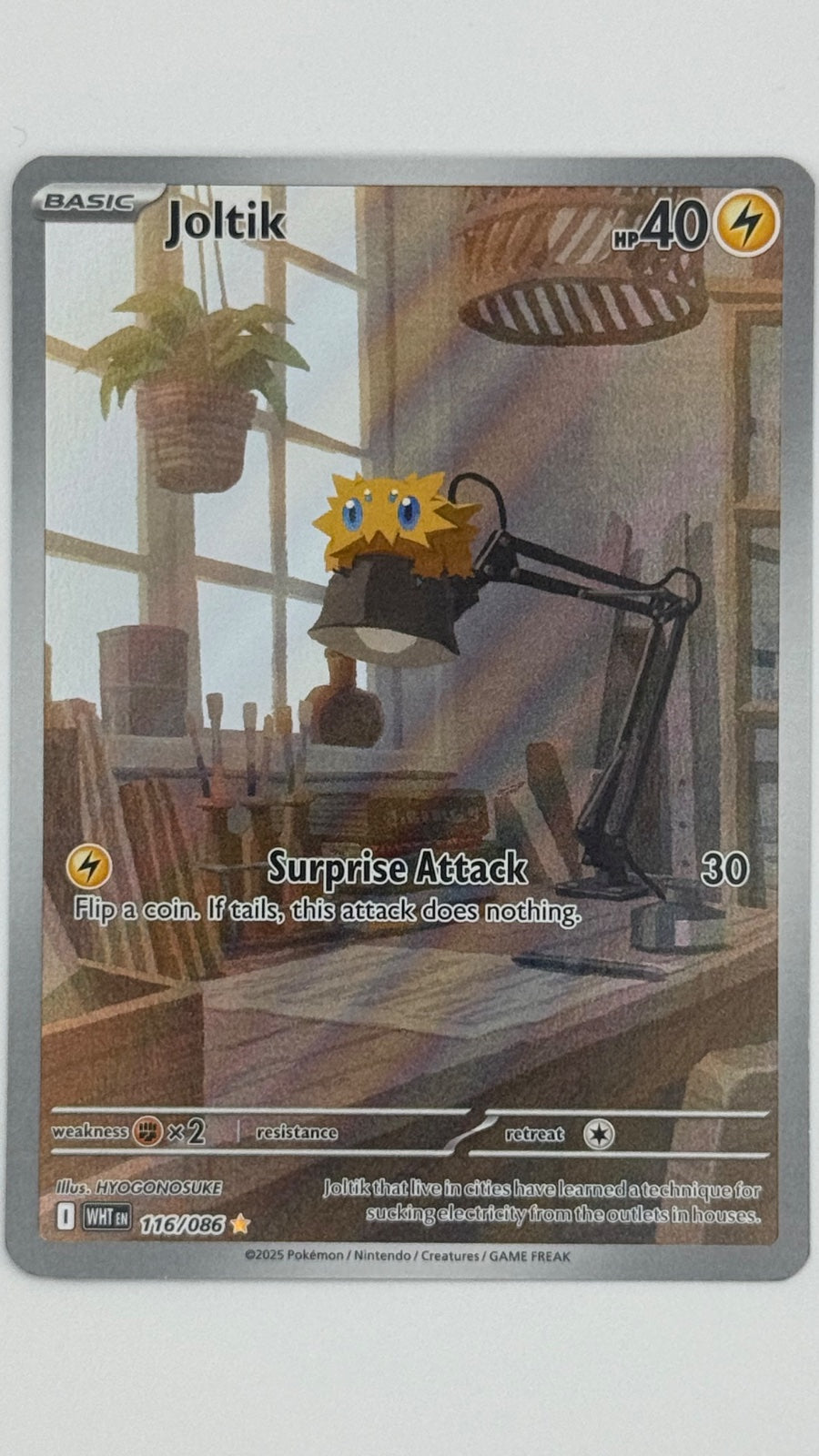 Joltik 116/086 (White Flare)