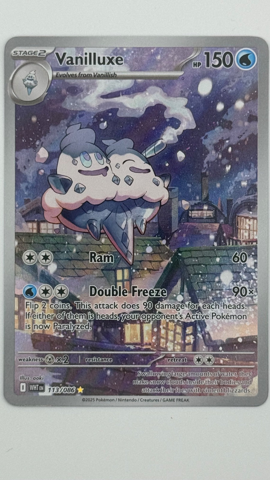 Vanilluxe 113/086 (White Flare) 001