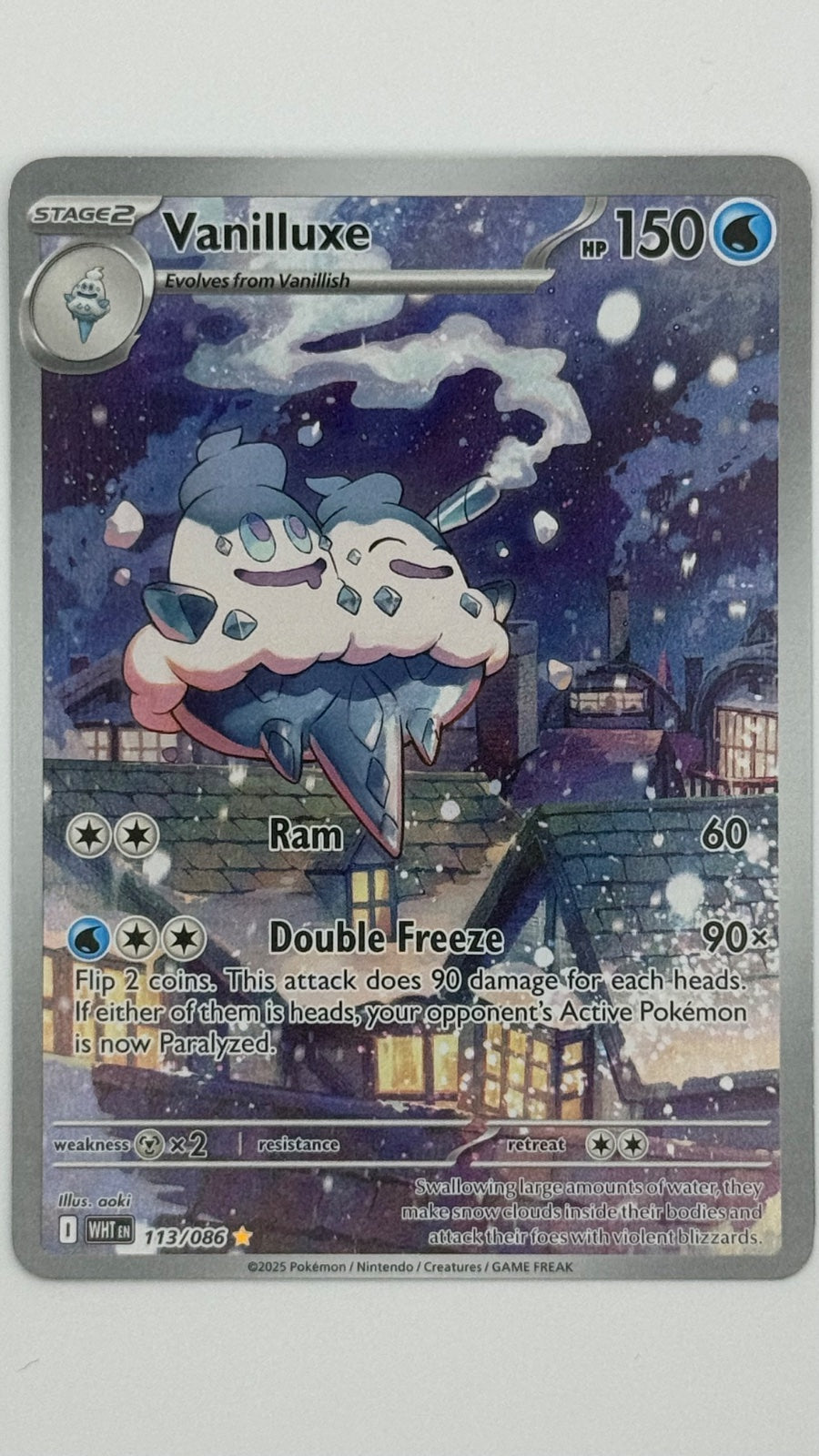 Vanilluxe 113/086 (White Flare) 002