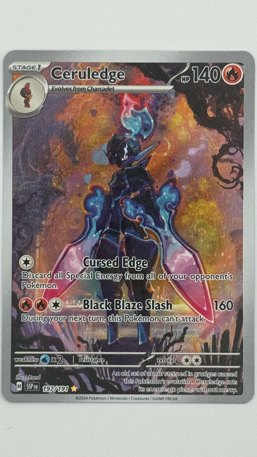 Ceruledge 197/191 (Surging Sparks) 001