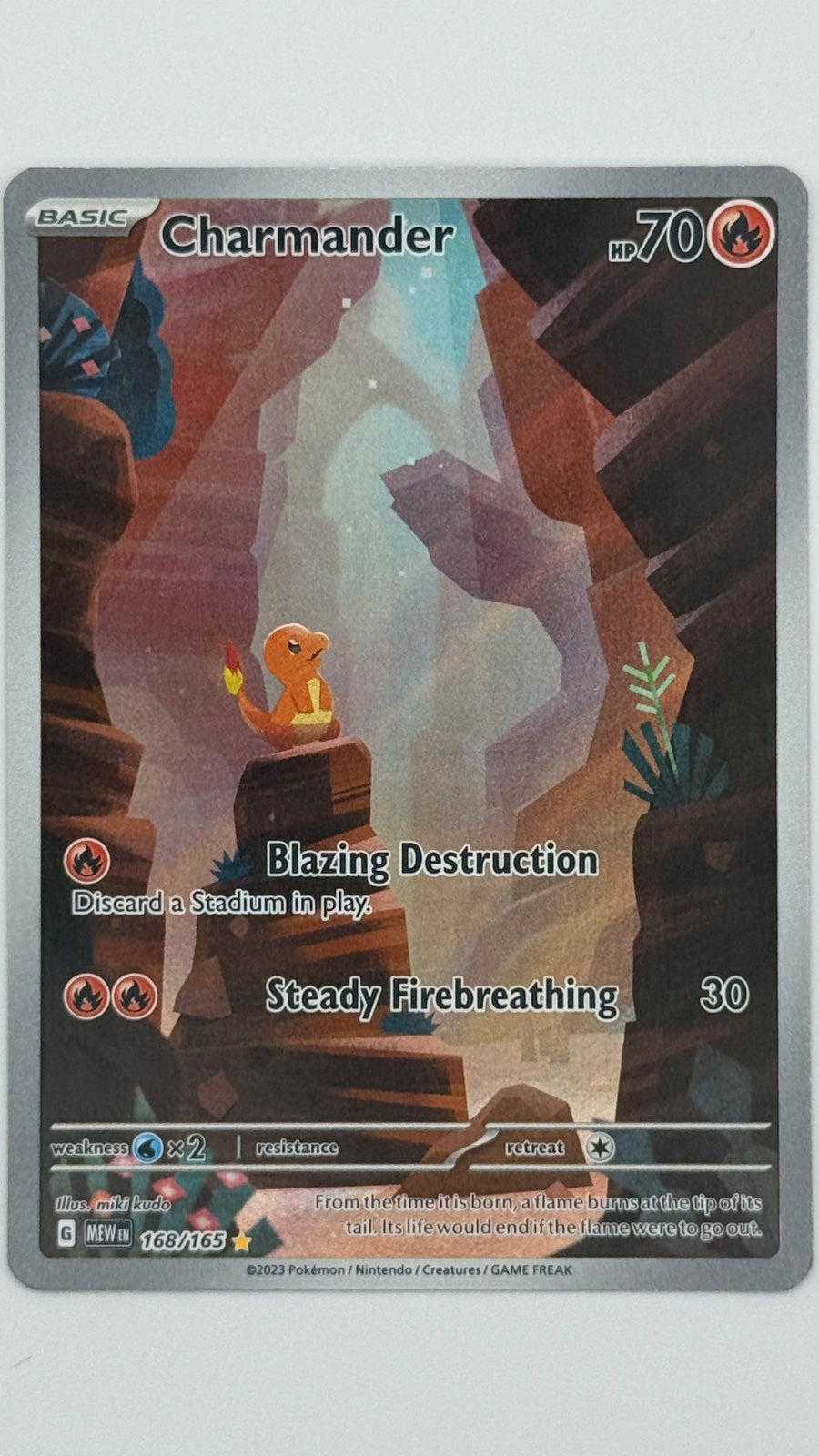 Charmander 168/165 (SV: 151)