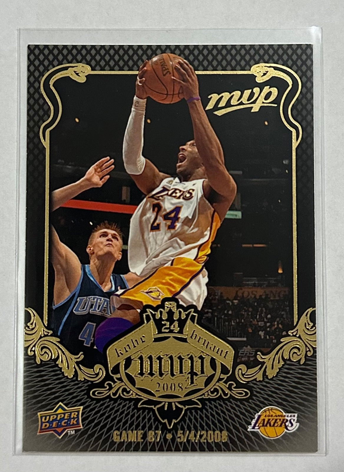 Kobe Bryant MVP  08-09