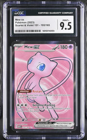 Mew ex 193/165 (SV: 151) — CGC 9.5