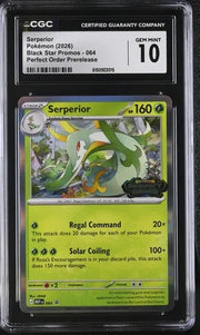 Serperior 064 Perfect Order Pre-Release — CGC 10