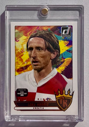 2025-26 Donruss Road to FIFA World Cup #15 Luka Modric Pitch Kings