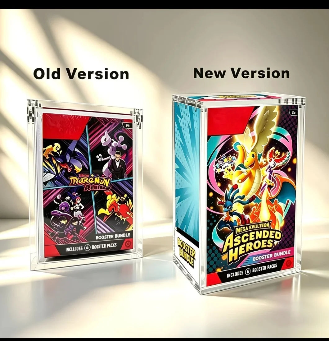 Acrylic for : Booster bundle (New size) with magnetic cover