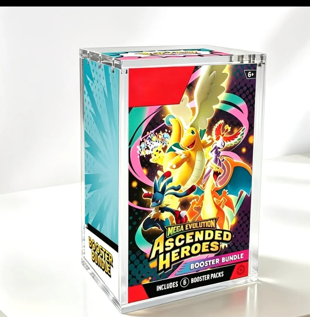 Acrylic for : Booster bundle (New size) with magnetic cover