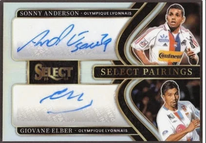 Dual Auto - Giovane Elber /  Sonny Anderson - Panini Select
