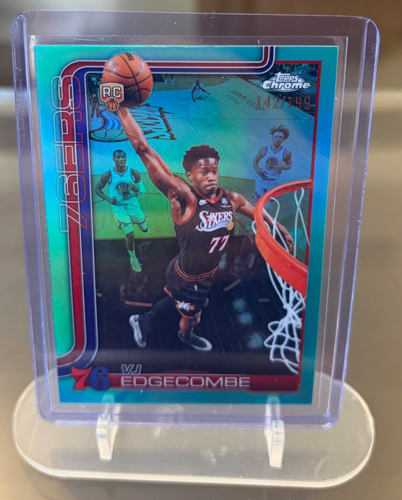 VJ Edgcombe TOPPS CHROME UPDATE /199