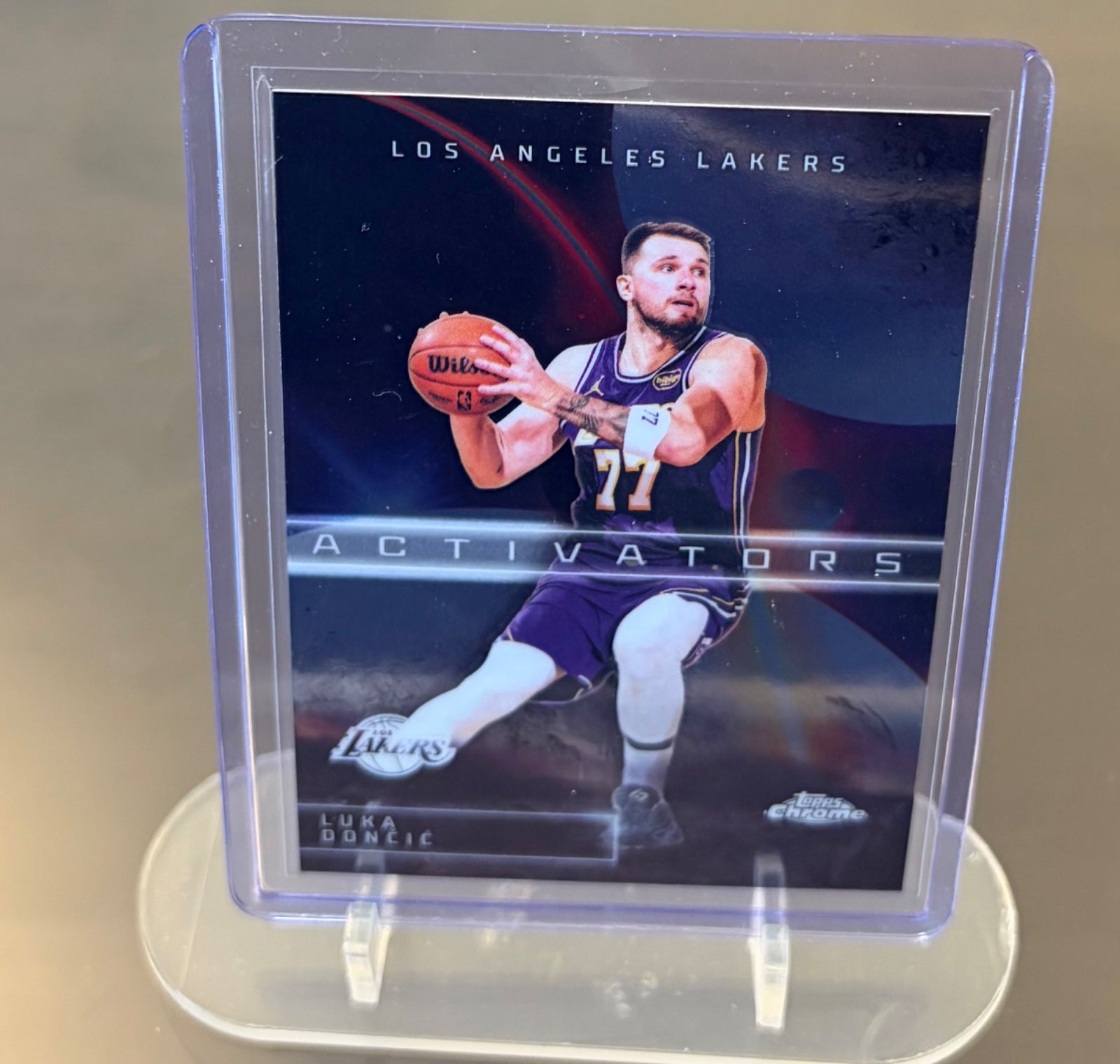 Luka Doncic Activators TOPPS CHROME UPDATE