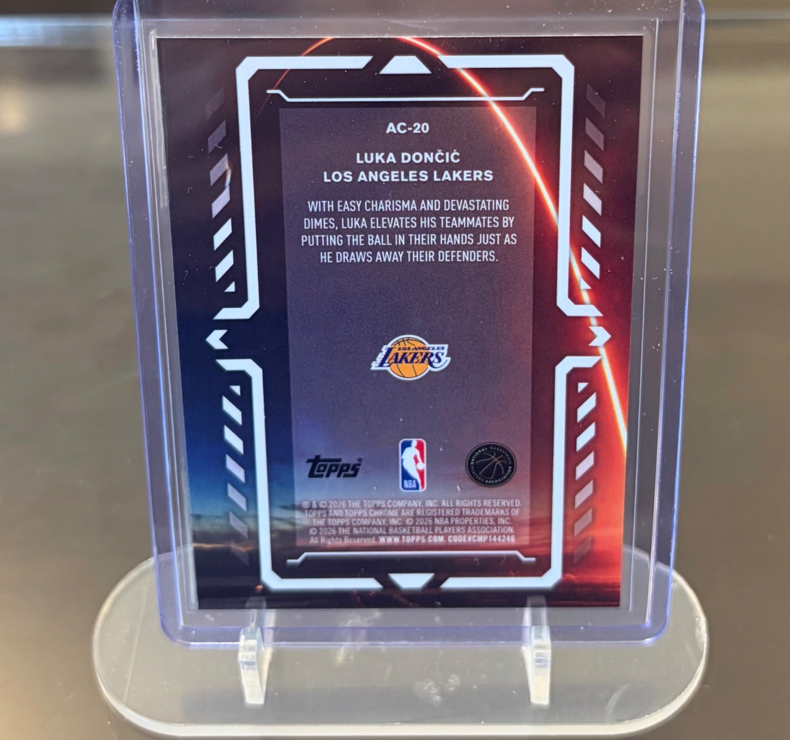 Luka Doncic Activators TOPPS CHROME UPDATE