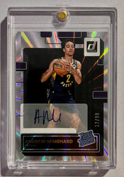 2022-23 Donruss Andrew Nembhard #231 Rated Rookie Auto /99 Laser Holo
