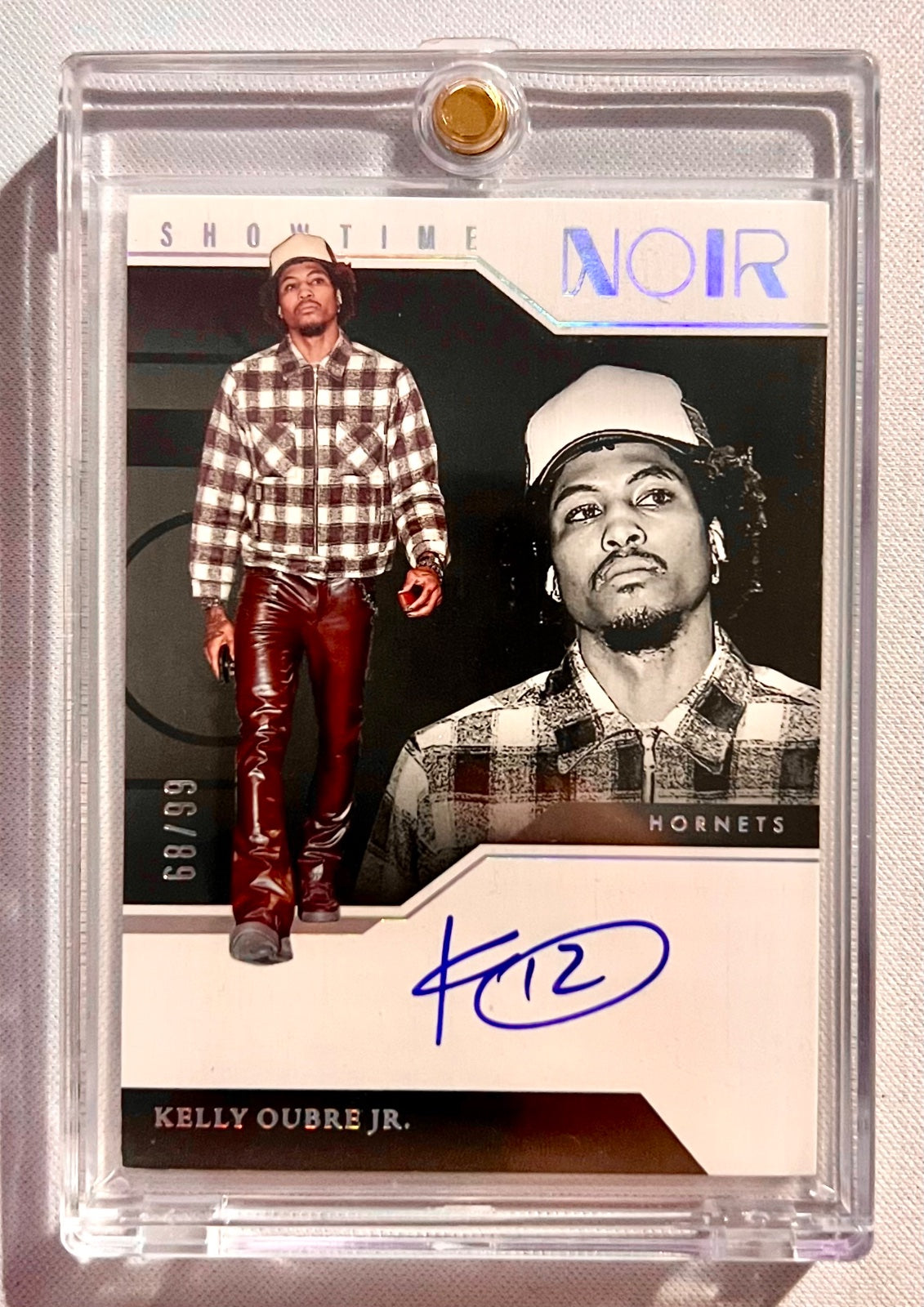 2022-2023 Panini Noir - Showtime Signatures Kelly Oubre Jr. #SHW-KOJ /99 (AU)