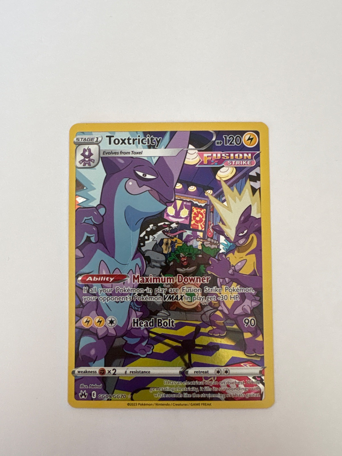 Toxtricity GG09/GG70 (Crown Zenith: Galarian Gallery)