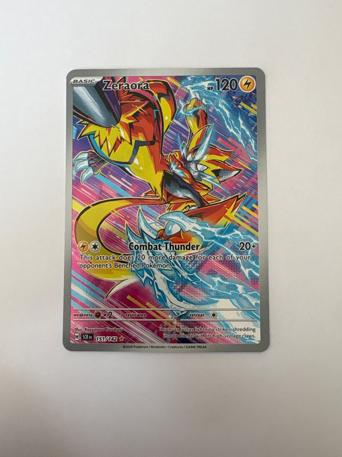 Zeraora 151/142 (Stellar Crown)
