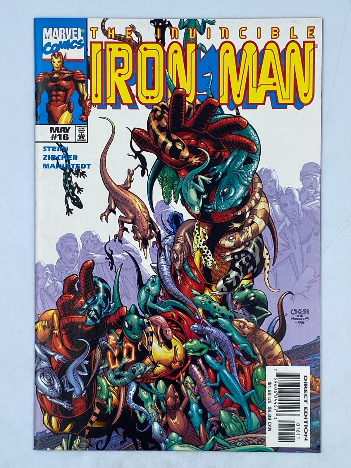 The Invincible Iron Man Vol. 3 #16 comic book published in May 1999