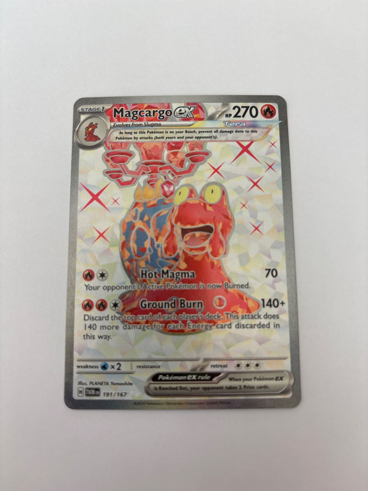 Magcargo ex 191/167 (Twilight Masquerade)