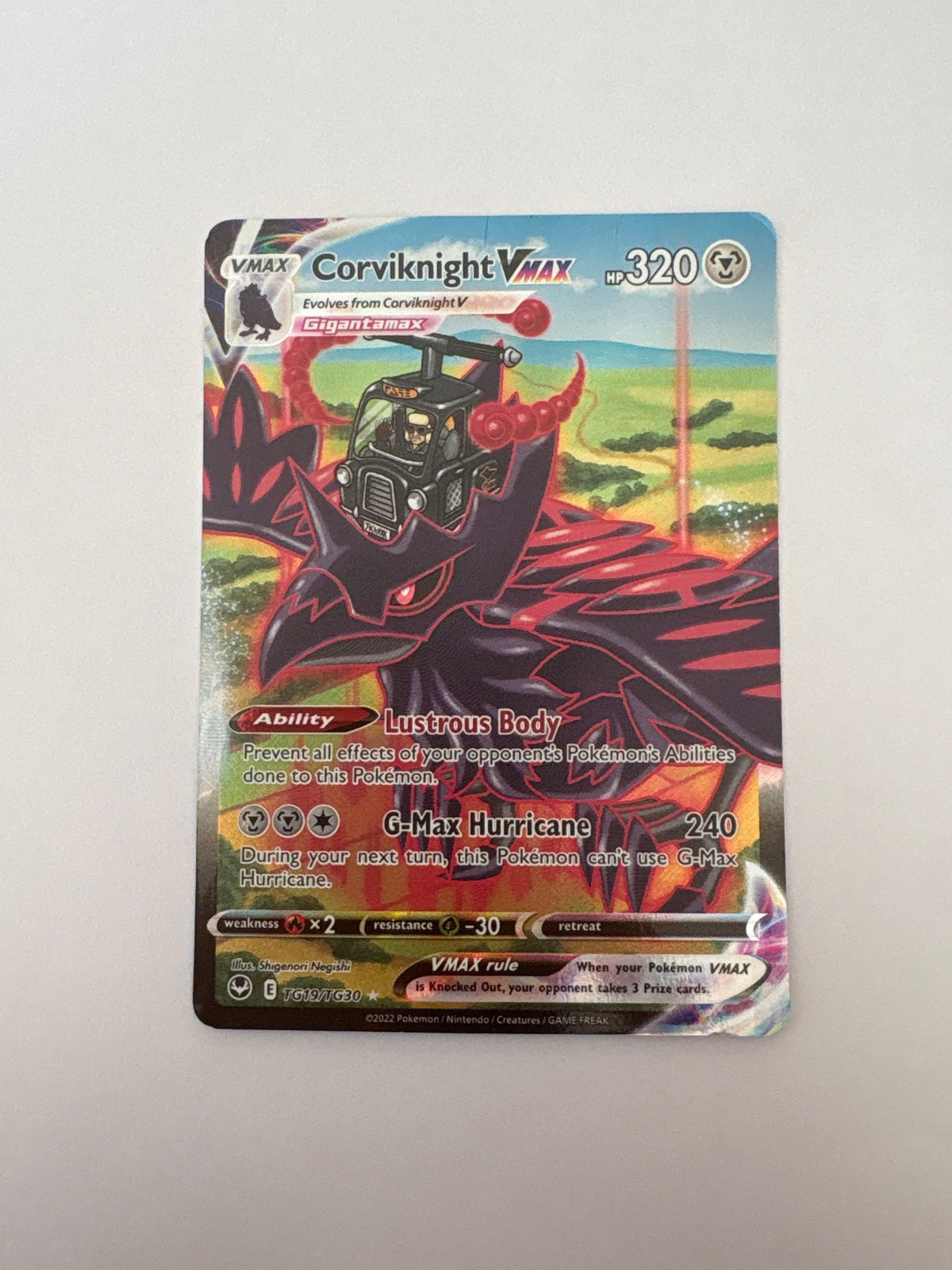 Corviknight VMAX TG19/TG30 (Silver Tempest Trainer Gallery)