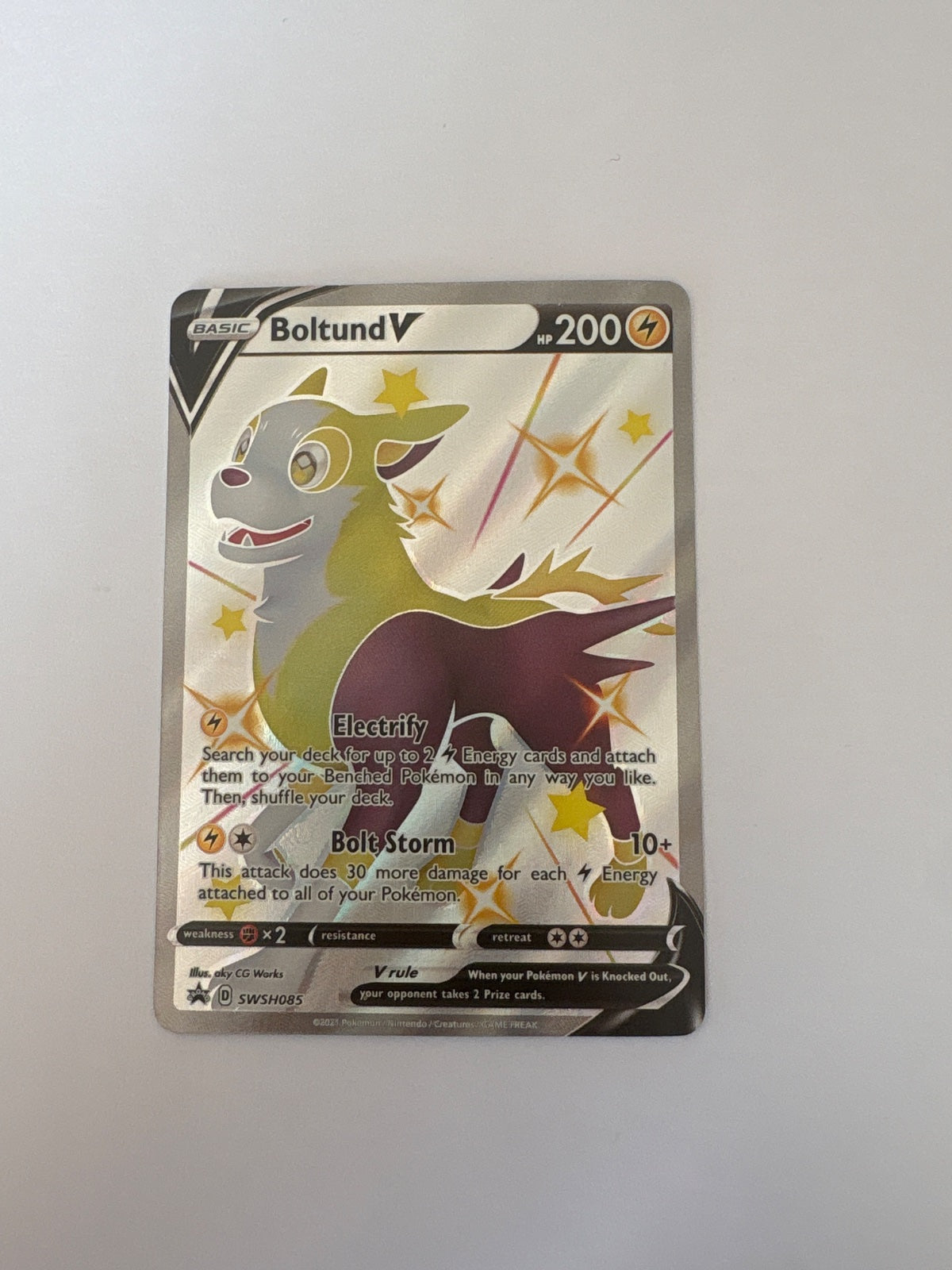 Boltund V SWSH085 (Sword & Shield Promo)