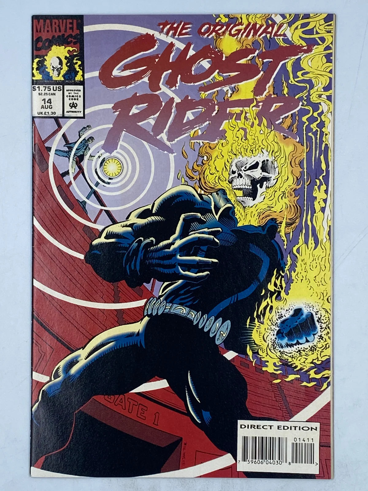 The Original Ghost Rider #14 Zodiac II published by Marvel Comics in August 1993.
