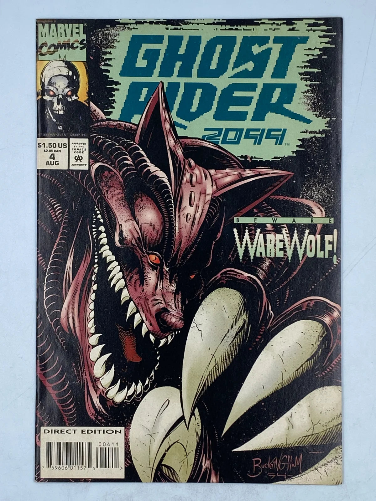 Ghost Rider 2099 #4, published by Marvel Comics