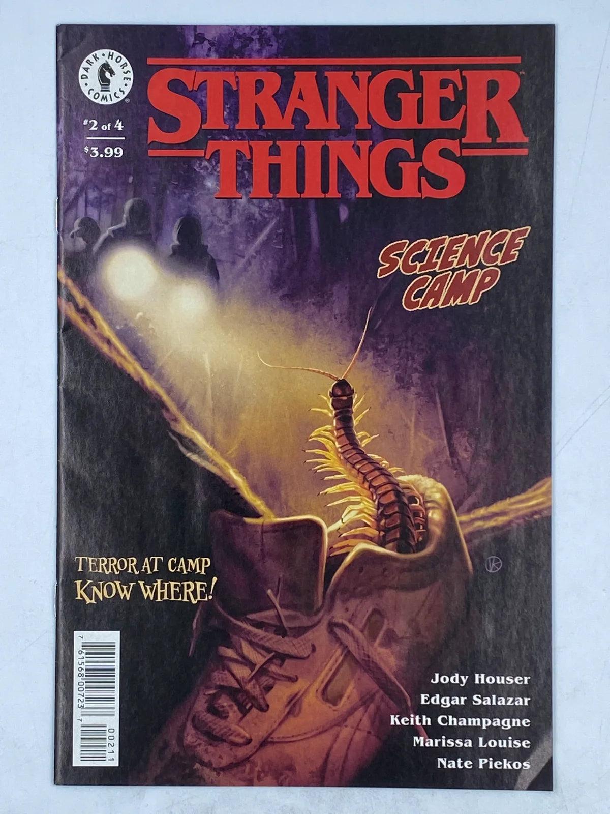 Stranger Things: Science Camp #2A , published by Dark Horse Comics in October 2020.