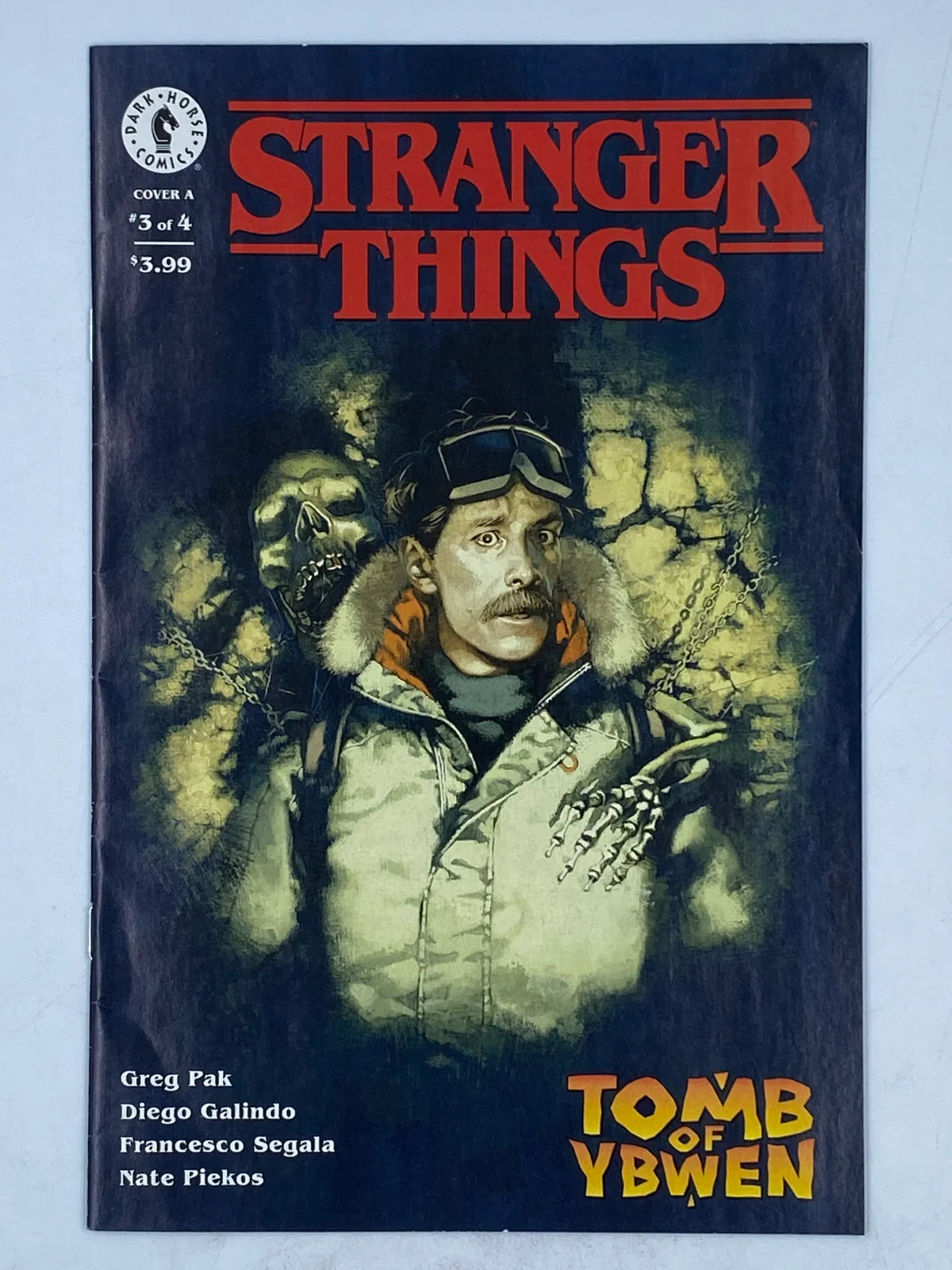 Stranger Things: The Tomb of Ybwen #3A published by Dark Horse Comics.