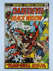 Daredevil and the Black Widow #95 published by Marvel Comics in January 1973