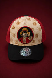 Luffy Red, Black ( OP ) Cap