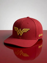 Wonder Woman Logo Red Cap