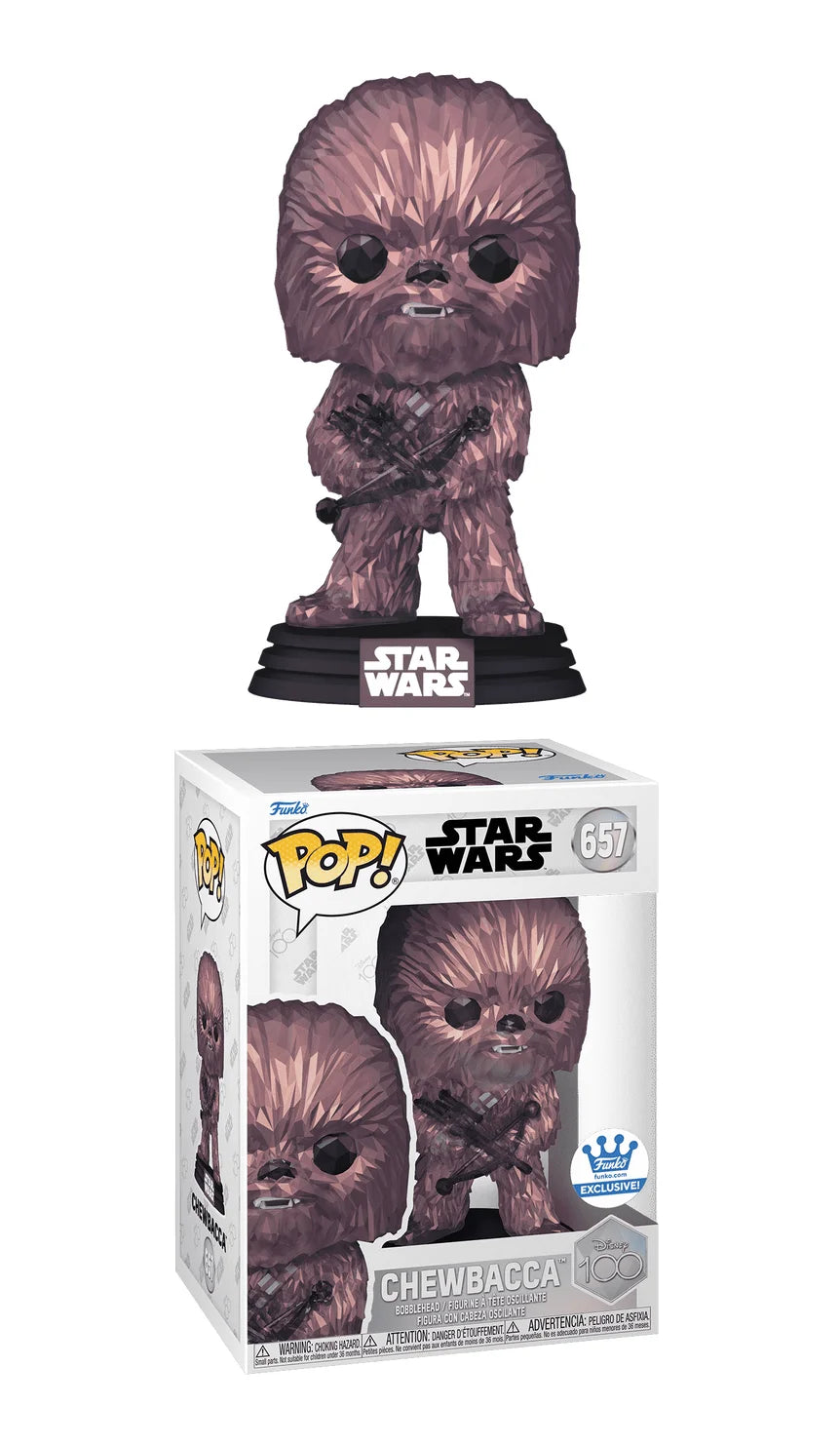 Funko Pop! Star Wars - Chewbacca, #657, Disney 100 Funko Exclusive