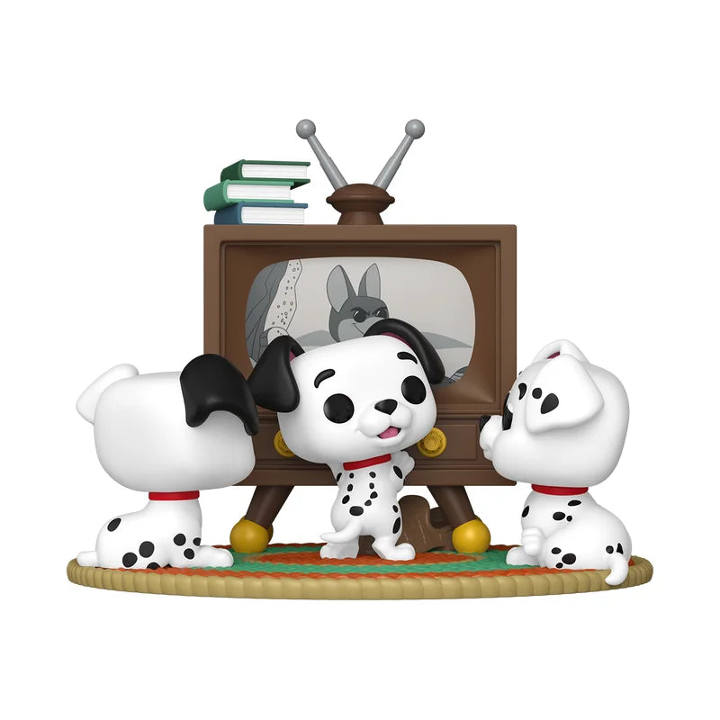 Funko Pop! Moment - 101 Dalmations : Rolly Patch And Lucky With TV  #1664