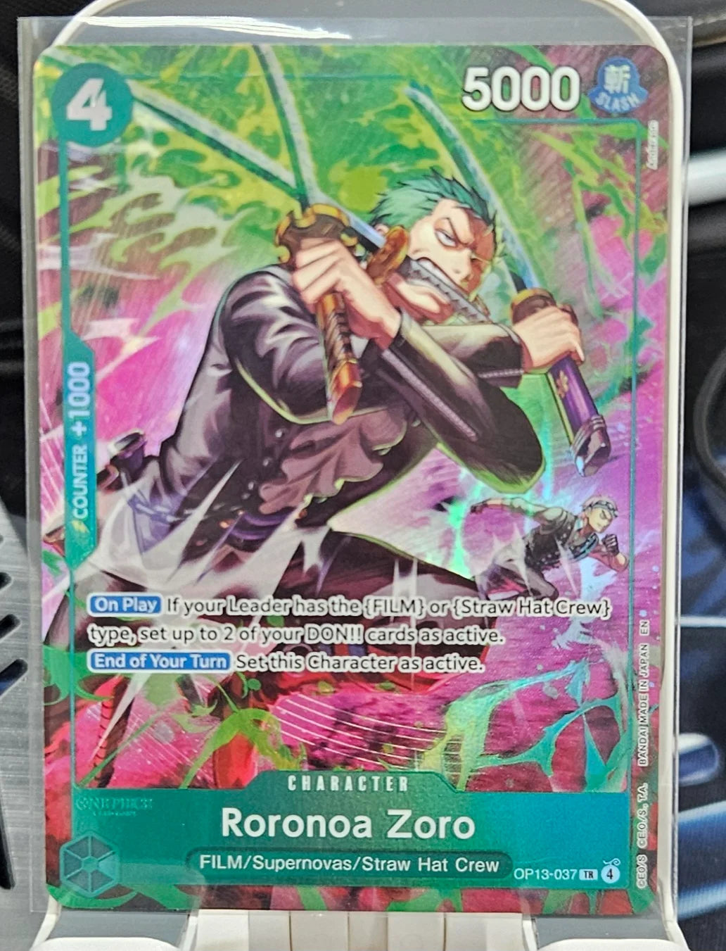 Roronoa Zoro (OP13-037) (Adventure on Kami's Island)
