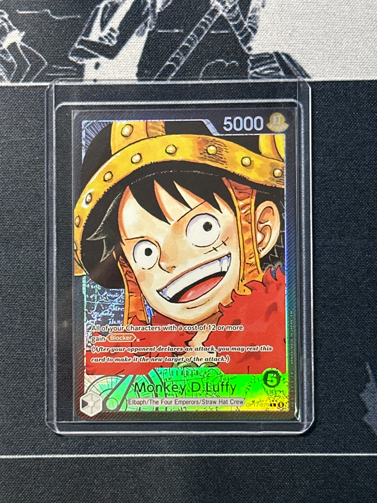 Monkey.D.Luffy (Alternate Art) OP17-079 (The World's Strongest Warriors)