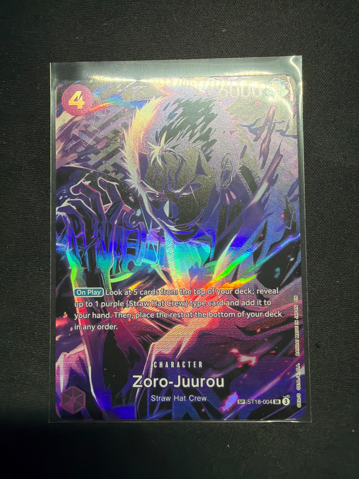 Zoro-Juurou (SP) ST18-004 (Legacy of the Master)