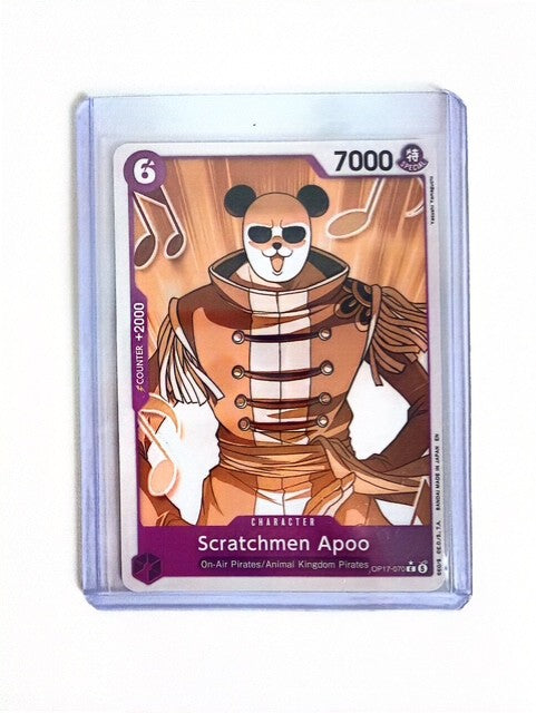 Scratchmen Apoo (Pandaman Art) OP17-070 (The World's Strongest Warriors)