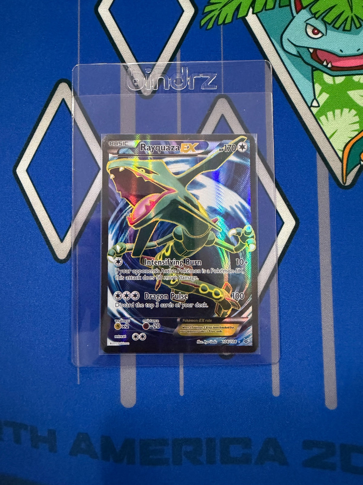 Rayquaza EX (104 Full Art) (Roaring Skies)