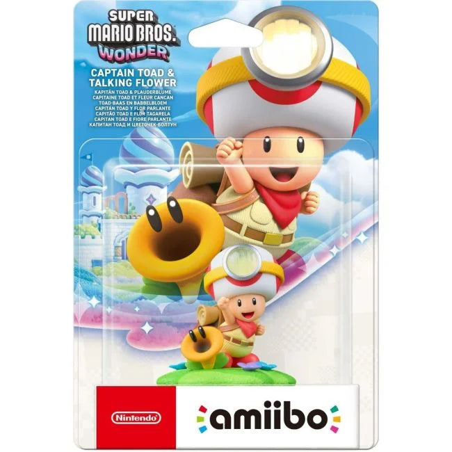 Amiibo Captain Toad & Talking Flower Super Mario Bros. Wonder ( NINTENDO )