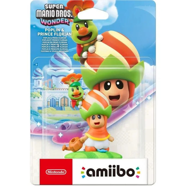 Amiibo Poplin & Prince Florian Super Mario Bros. Wonder ( NINTENDO )