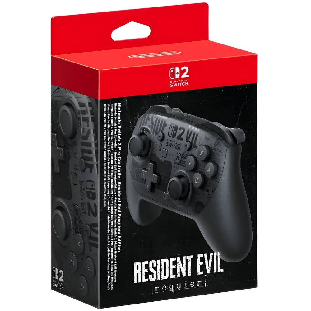 Nintendo Switch 2 Pro Controller - Resident Evil Requiem Edition