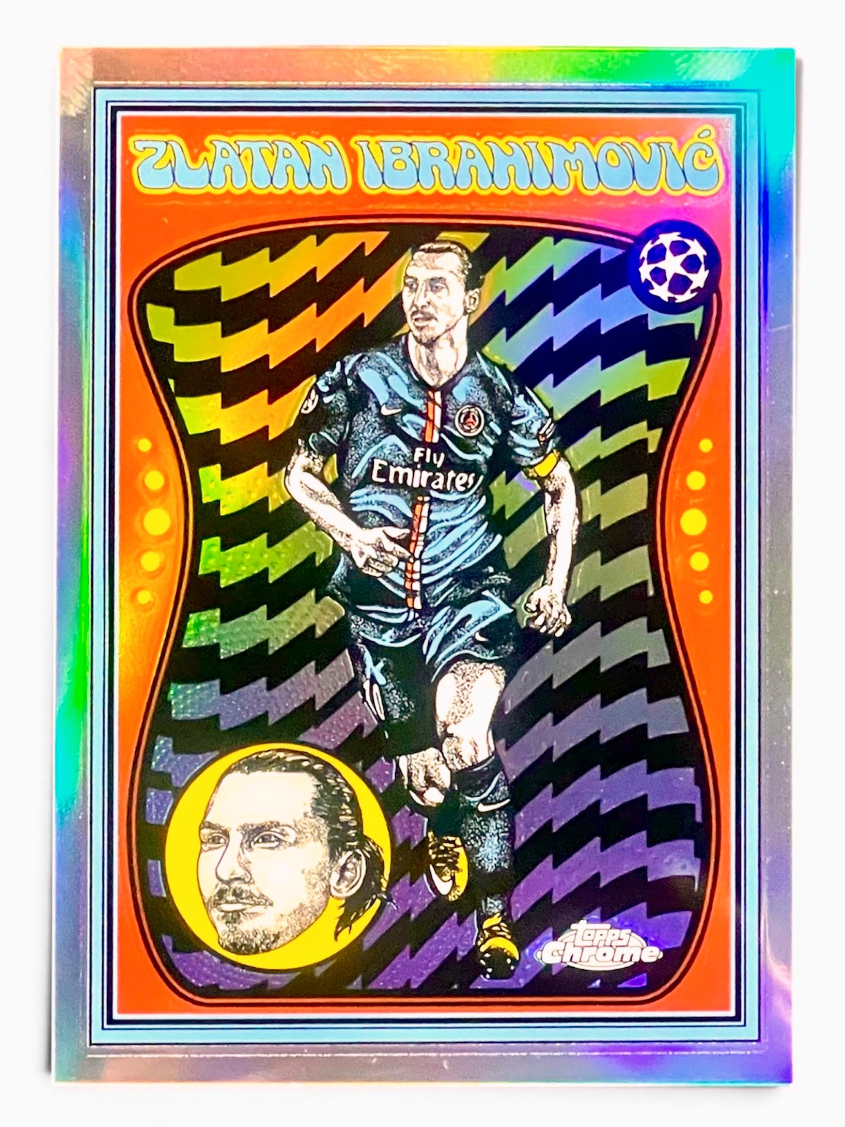 2026 Topps Chrome UCC Zlatan Ibrahimovic Ultra Violet