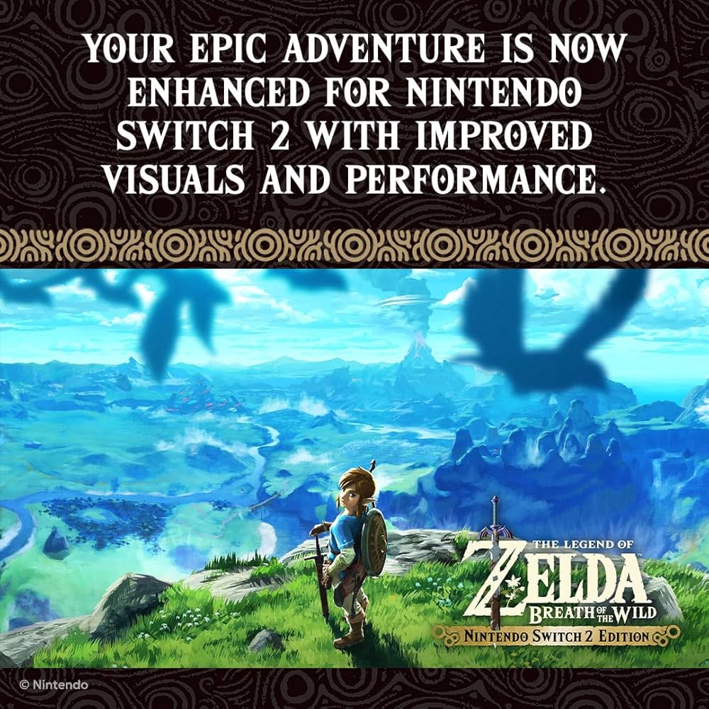 Legend Of Zelda: Breath Of The Wild - Nintendo Switch 2