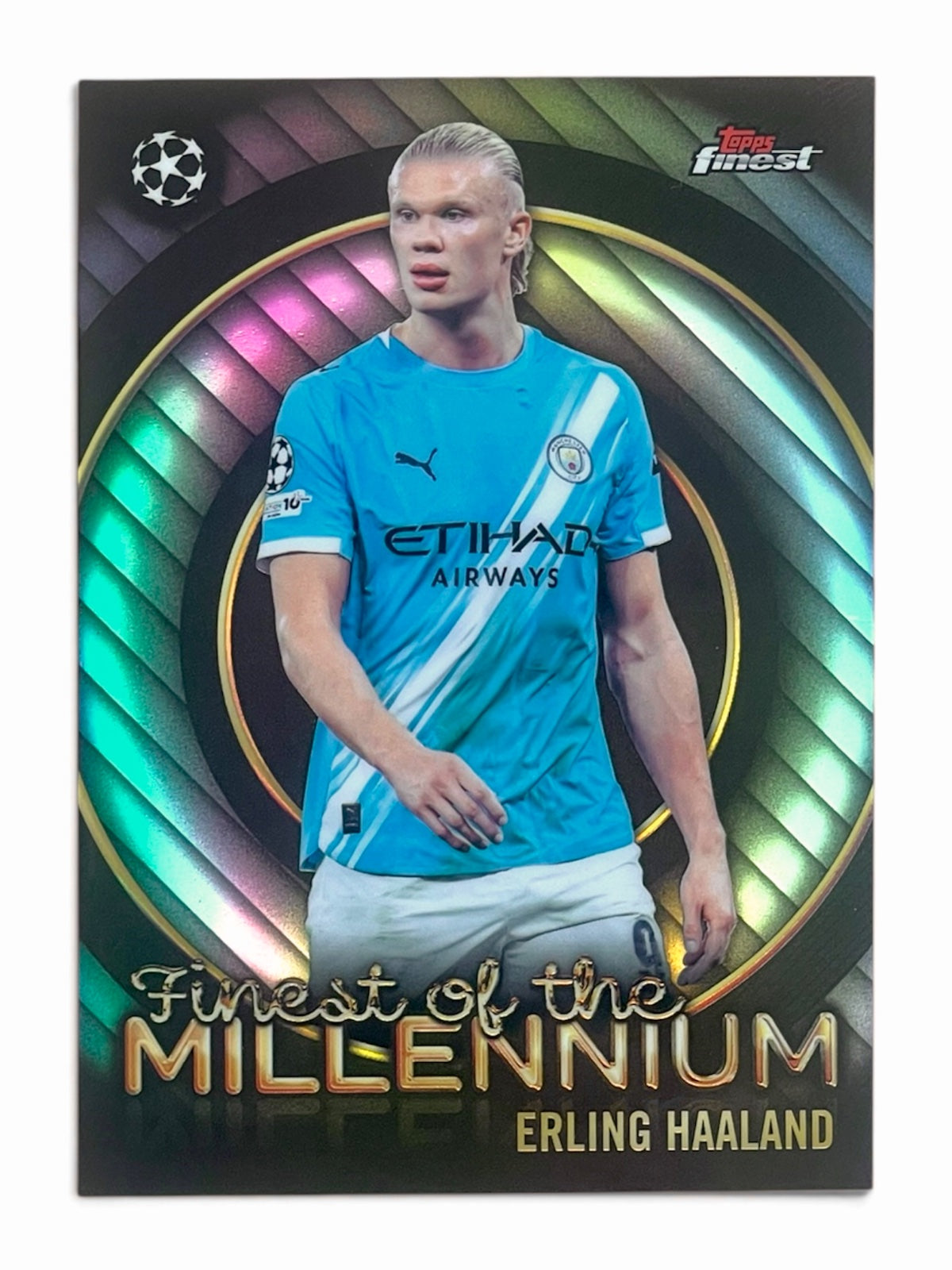 2026 Topps Finest UEFA UCC Erling Haaland Finest of the Millenium
